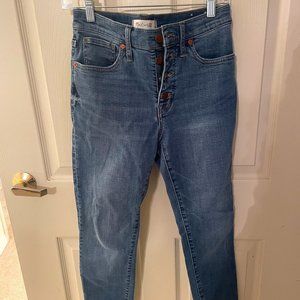 Madewell 9" Mid-Rise Skinny Crop